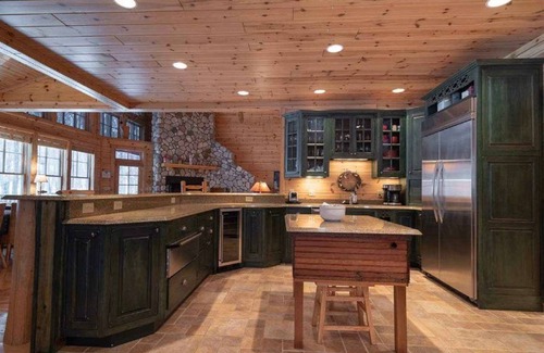 Harbor Springs House | Massive Lodge! 7500+ sq ft Sleeps 20! Golf, Fish, Trails, Wineries, Ski, Relax!