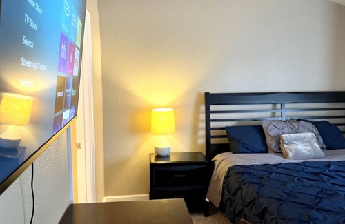 Stockton Condo | Master Bedroom With Private Bathroom