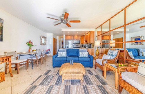 Maalaea Condo | Maui Stunning Prime Ocean Front View of the Bay and Haleakala! *Maalaea Kai 212*