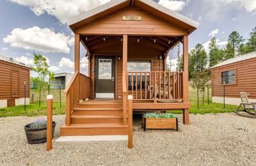 Mayhill Apartment | Mayhill Tiny Home Vacation Rental with Covered Porch