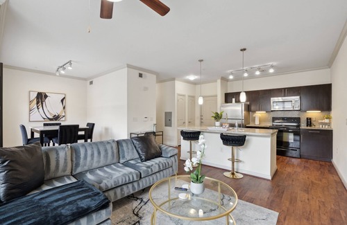 South Main Apartment | Med Center Luxury King Suite
