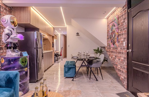Medellin House | Medellin Trendy Influencer ArtPop Colors Apartment Unique in the area