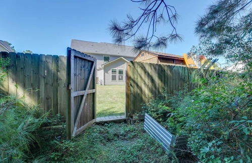 Moncks Corner House | Media Room & Yard: Modern Moncks Corner Home