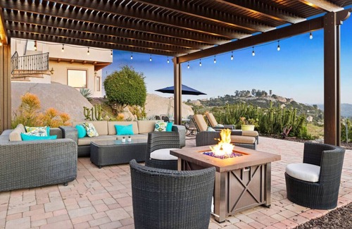 Escondido Apartment | Mediterranean Haven with Views in Escondido