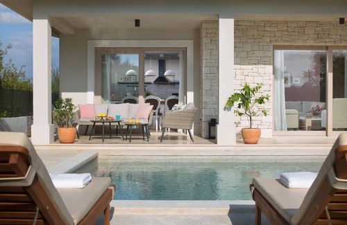 Labin Villa | Mediterranean villa with large private pool and garden, ideal for relaxing.
