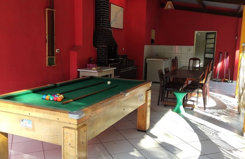 Juquitiba House | Medium-sized country house with heated pool and barbecue area