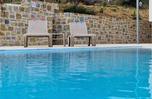 Foinikounta Villa | Meerblick und Bergblick, alleinstehendes Haus mit Pool, Barrierefrei im EG