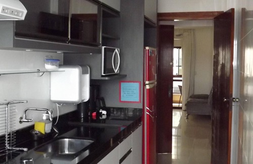 Castelo Branco Apartment | Meia Praia-Itapema/SC (Cable TV + Wifi + Coded Air + Ecological Fireplace)
