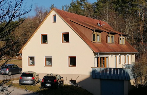Aue Apartment | mein.guesthouse - apartment 1 - approx. 45sqm with large sun terrace