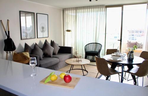 Apoquindo Apartment | Mejor ubicación! Cerca a Mall parque Arauco, wifi, balcón