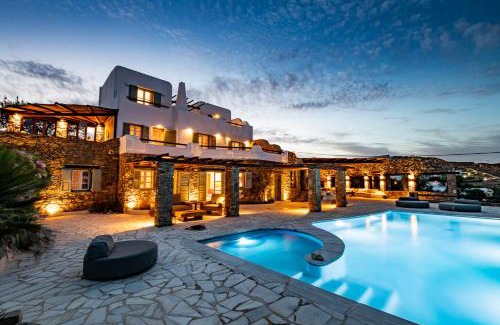 Ornos Villa | Melangio Villa Private Pool & Sunrise Views - 2024 Renovation