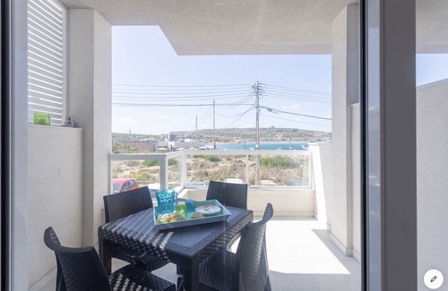 Madliena Apartment | Mellieha Ghadira, Beach View 2 Bedroom Modern Family Apartment.