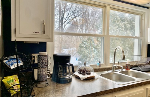 North Perry House | Melodic Forest~Hot Tub, Music Studio, Close to Wineries, Erie & Cleveland
