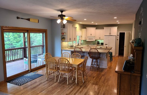 Gobles House | Memories In Michigan- Beautiful 4-Season Secluded Lake Home on 7+ Acres