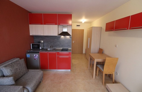 Sunny Beach Apartment | Menada *River Park* Practical Studio with pool view