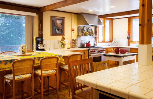 Fort Bragg House | Mendocino Handcrafted 6000 sqft Lodge Views tallest Redwoods & Zen Pond Garden
