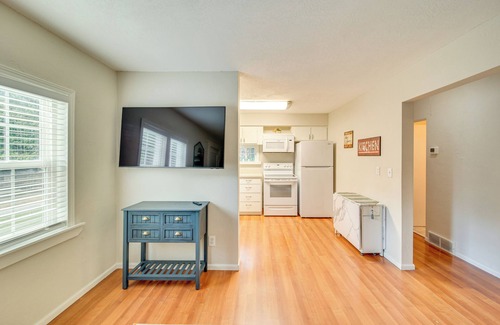 Meridian House | Meridian Townhome w/Patio & Yard: Near Downtown!