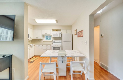 Meridian House | Meridian Townhome w/Patio & Yard: Near Downtown!