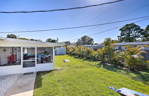 Hampton Homes House | Merritt Island Home with Spa - 8 Mi to Cocoa Beach!