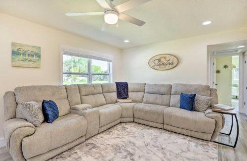 Hampton Homes House | Merritt Island Home with Spa - 8 Mi to Cocoa Beach!