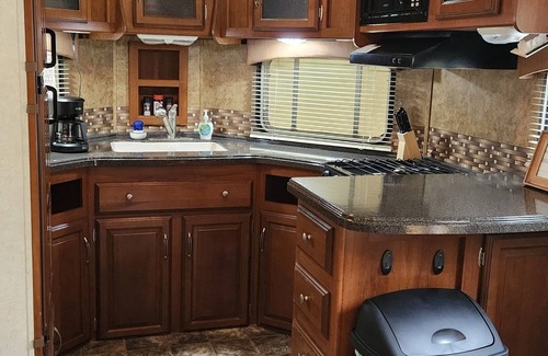 Wellston House | Methner's Liberty Edition RV near Tippy Dam & the Pine/Manistee Rivers