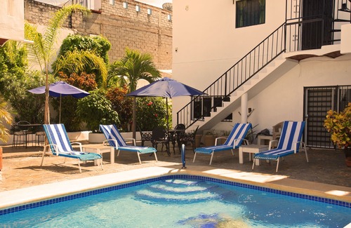Los Pescadores House | Mexican village! 1/2 block to beach! Pool! Casa de la Alegria at Casa-Pacifico