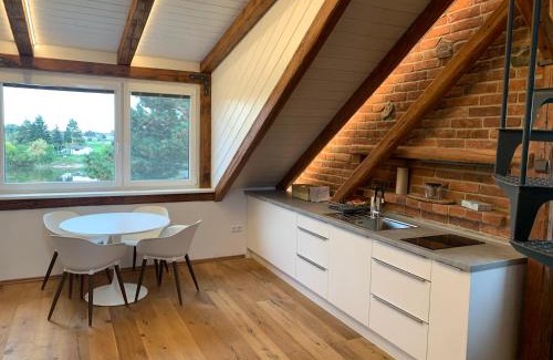 Olomouc Apartment | Mezonetový apartmán 2 u rybníka