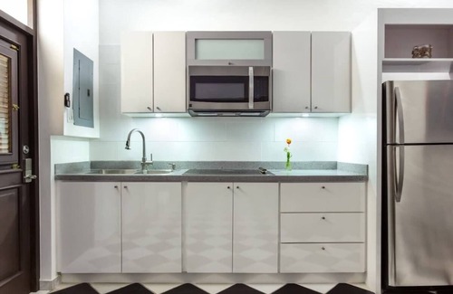 San Francisco Apartment | Mezzanine Suite | Loft style 1 Bedroom in best location in Old San Juan with Pla