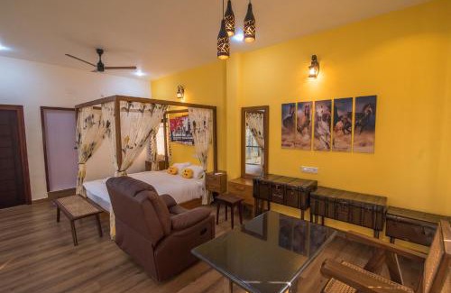 Kalapet House | mezzanine villa W/T Hot Tub Jacuzzi