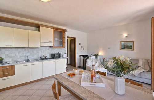 Prabione Apartment | Michela 4 - Theater Home, with private garden and lake view