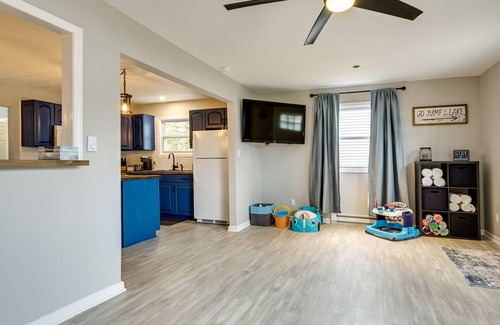 Harrison House | Michigan Vacation Rental - 9 Mi to Snow Snake!