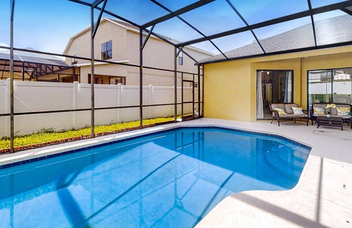 Legacy Park House | Mickey's Hideaway | Spacious house in Davenport with pool & children's items
