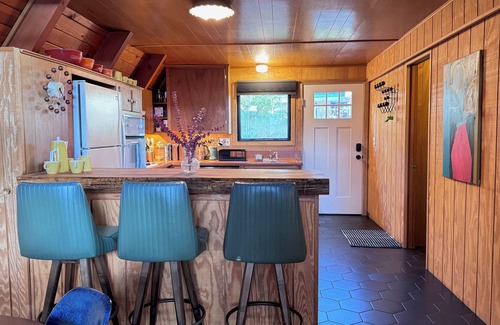 Running Springs Cabin | Mid-Century A-Frame Time Capsule! Escape to the mountains and get out in nature to hike, enjoy the lakes, and skiing/snowboarding!