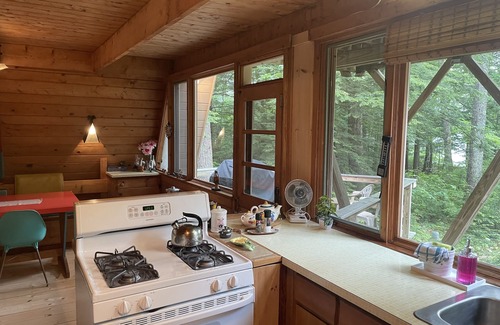 Center Harbor House | Mid-Century A-frame On Big Squam Lake.