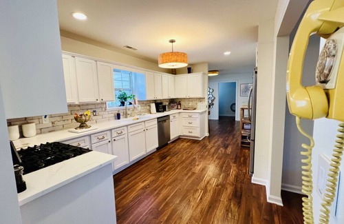 Red Mill Pond House | Mid-Century Milton w/Pool, Pond, Beaches, and Bike Trails!