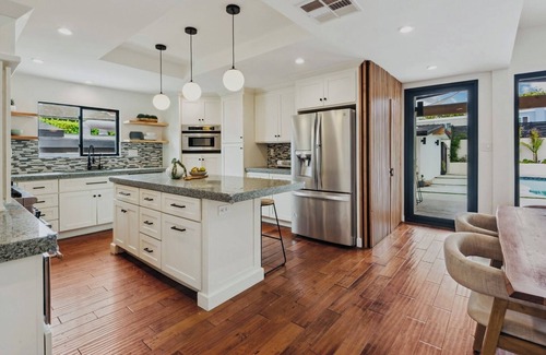Harbor Villa | Mid Century Modern Beach Villa with Pool - Close to beaches, parks, Disneyland