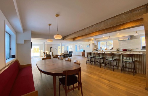 Cheneville Cottage | Mid Century Modern Lakefront Retreat w/Guest House and Hot Tub