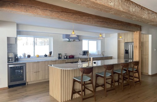 Cheneville Cottage | Mid Century Modern Lakefront Retreat w/Guest House and Hot Tub
