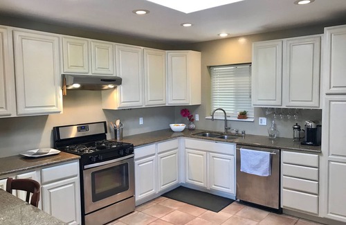 Cathedral City Cove House | Mid-Century Retreat with New Saltwater Pool and Spa