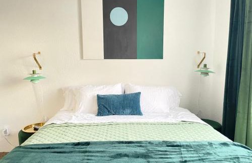 Village House | Mid Century Styled Condo, Sleeps 4, Pool, Hot Tub