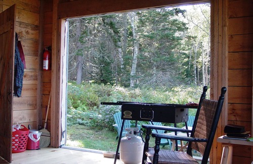 Isle of Springs Cabin | Mid-Coast Maine Island Boathouse: a Kayaker's Dream.