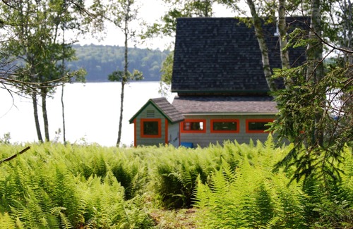 Isle of Springs Cabin | Mid-Coast Maine Island Boathouse: a Kayaker's Dream.