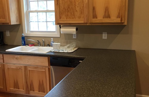 Scottsboro Cabin | Mid Lake & located less than .2 mi from the boat ramp! Covered parking w/Power.