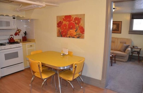 Central Colorado Springs Apartment | MidCentury Garden Level by Downtown