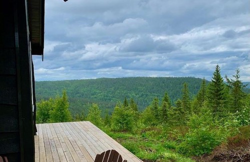 Lardal Municipality House | Middagslia - cabin at Skrim with amazing view