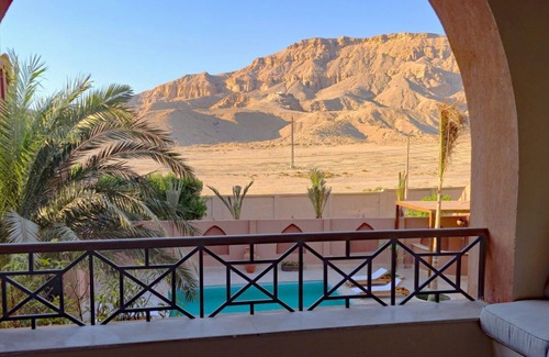 Luxor House | Middle Floor Suite at Malkata House: Desert Views & Pool