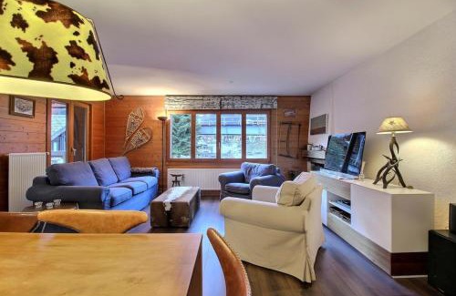 Champery Apartment | Mila 3 Close To Cable Car, Chimney