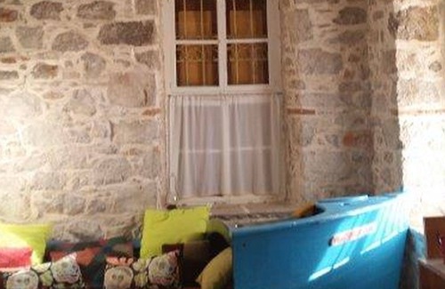 Pedi Apartment | Milias House right on the sea (down floor)