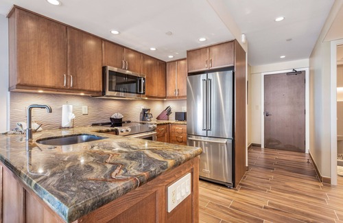 Kaanapali Condo | Million Dollar Views Oceanfront Studio at The Whaler in Ka'anapali