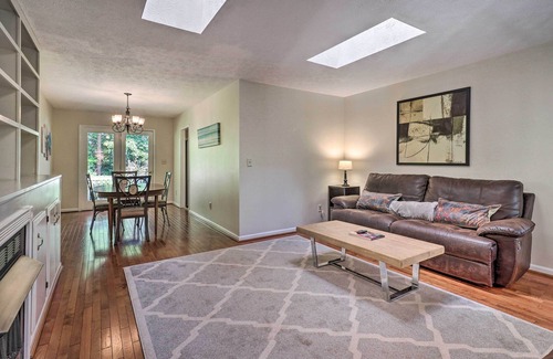Mills River House | Mills River Hideaway w/ Front Porch & Mtn Views!